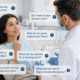 patient asking questions to a dentist