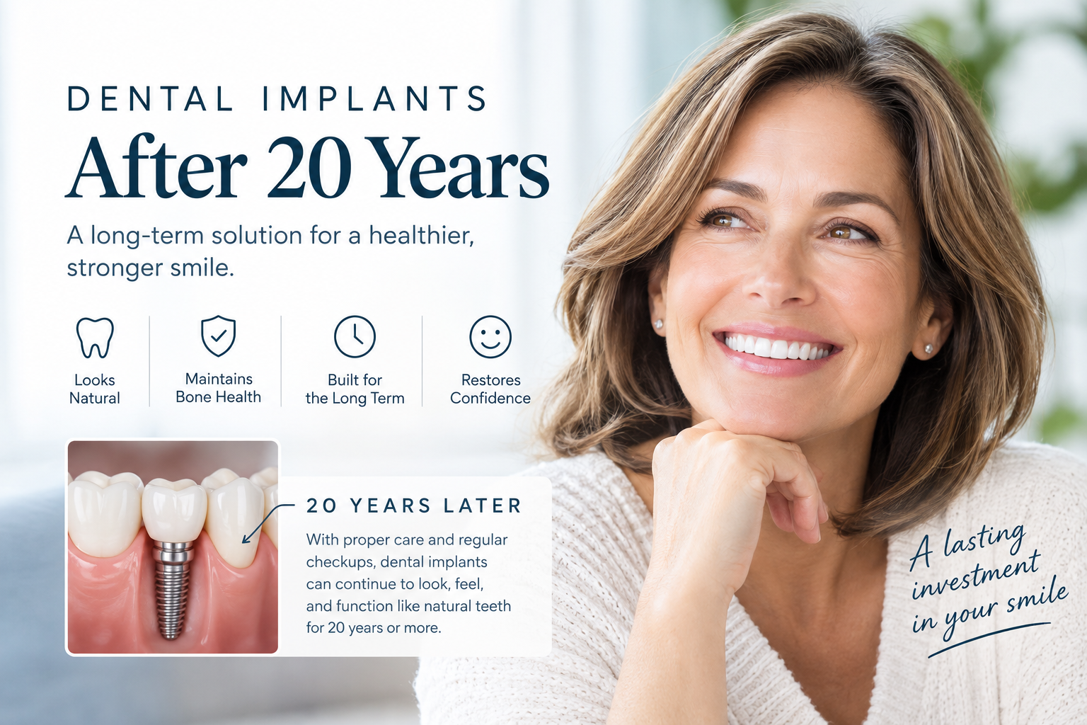Dental Implants after 20 years